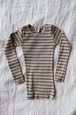 Longsleeve paski 100% merino Minimalisma 104