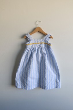 Sukienka paski z żółtym Zara 110