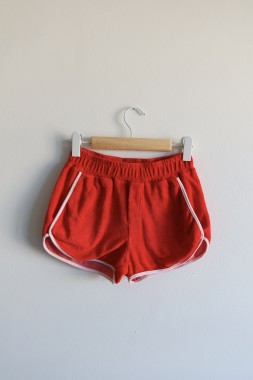 Szorty czerwone frotte Minikid 134/140