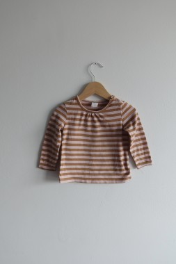 Longsleeve paseczki H&M 80