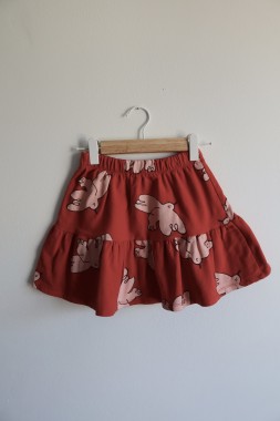 Spódniczka czerwona Bobo Choses 122