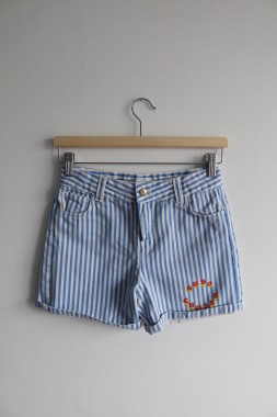 Szorty jeansowe paski Bobo Choses 152/158