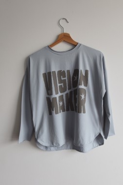 Longsleeve niebieski Booso 140/146
