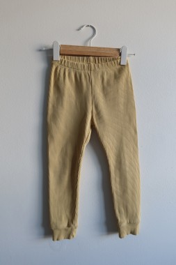 Legginsy żółte Nitki kids 104/110 II gatunek